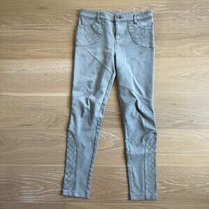 Free People High Rise Bike Babe Skinny Pants Gray sz 29